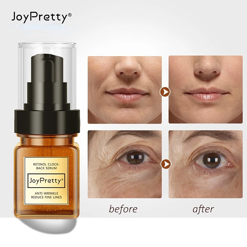 JoyPretty New Retinol Serum A-alcohol Anti-aging Fades Fine Lines  Heads-up Lines Decrees  Crow's Feet  And Crow's Feet Serum