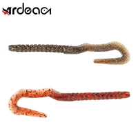 ardea curl grub tail soft bait 125mm8pcs spiral long tails fishing lure silicone maggots wobblers worm bass carp swimbaits
