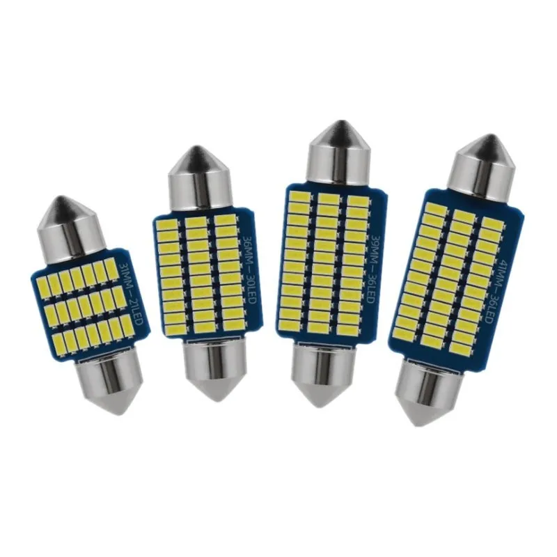 

2PCS Car LED Festoon reading light Roof light 3014 21SMD 30SMD 36SMD Trunk light Car license plate light