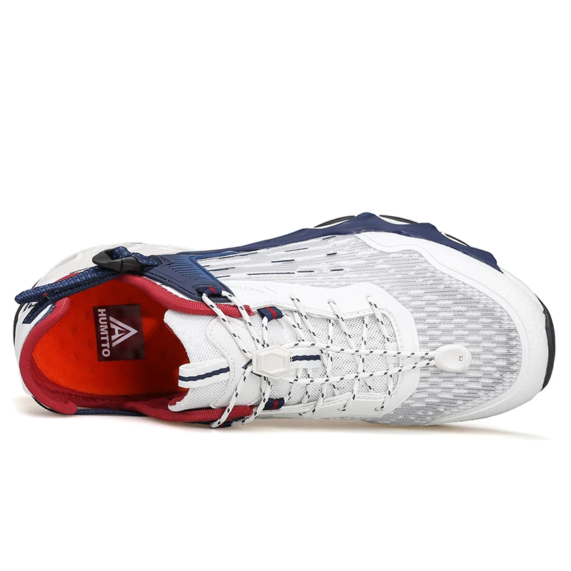 HUMTTO Summer Wading Shoes for Men Outdoor Hiking Sneakers Man Breathable Quick Drying Sports Trekking Beach Barefoot Shoes Mens