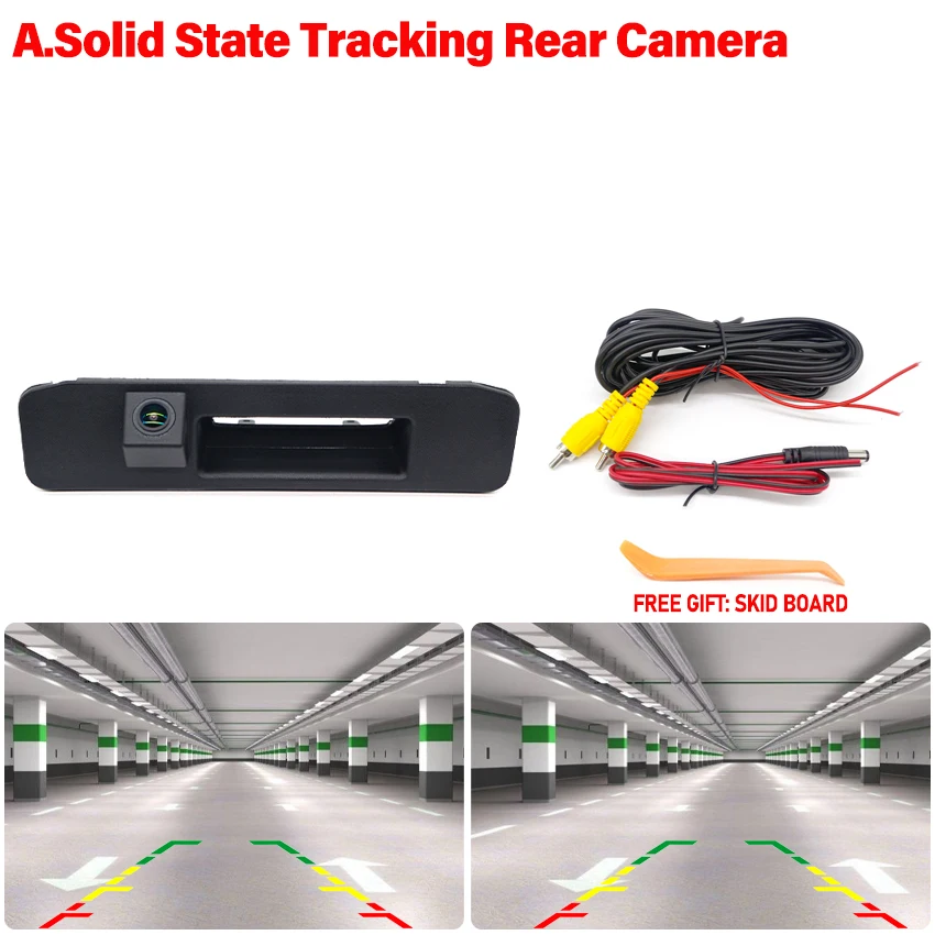 

HD водонепроницаемая камера заднего вида высокого качества для Mercedes Benz V-Class Vito W447 2013 ~ 2016 камера с ручкой багажника резервная камера