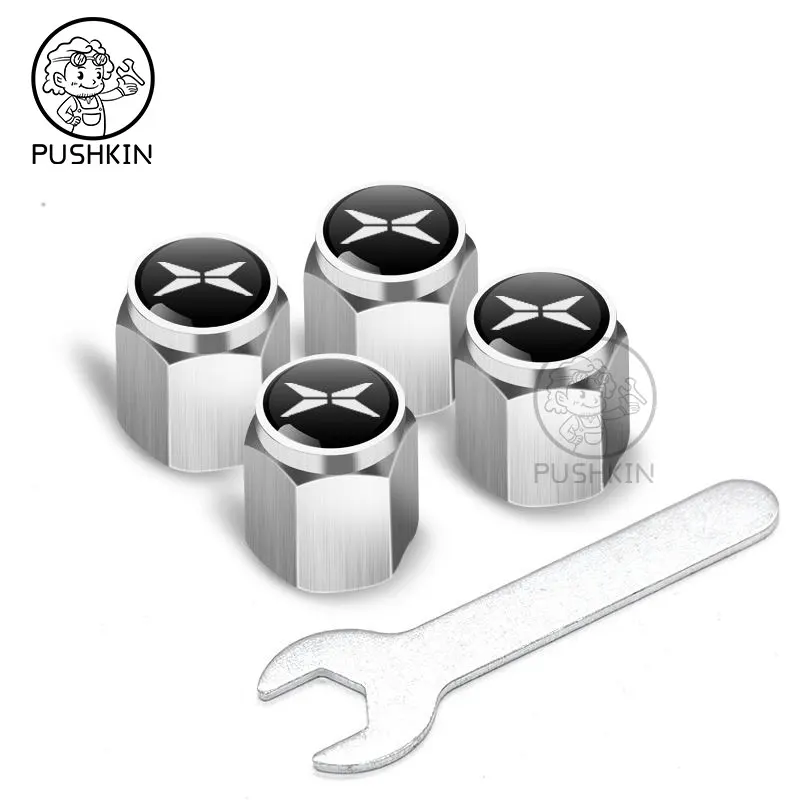 Колпачки клапанов автомобильных шин из алюминиевого сплава для Xpeng Xiaopeng P5 P7 G3 G6 G9