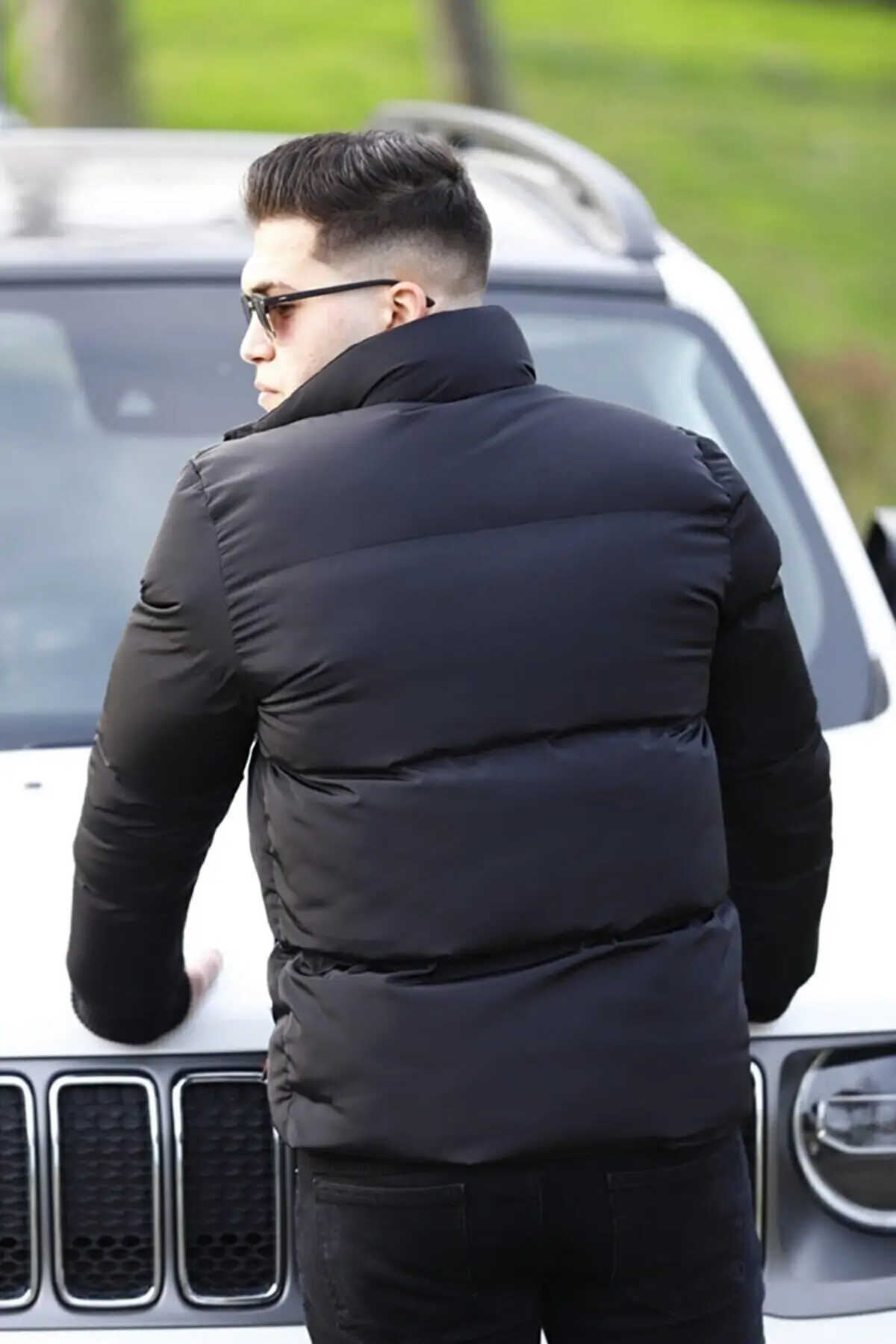 Men's Black Inflatable Jackets