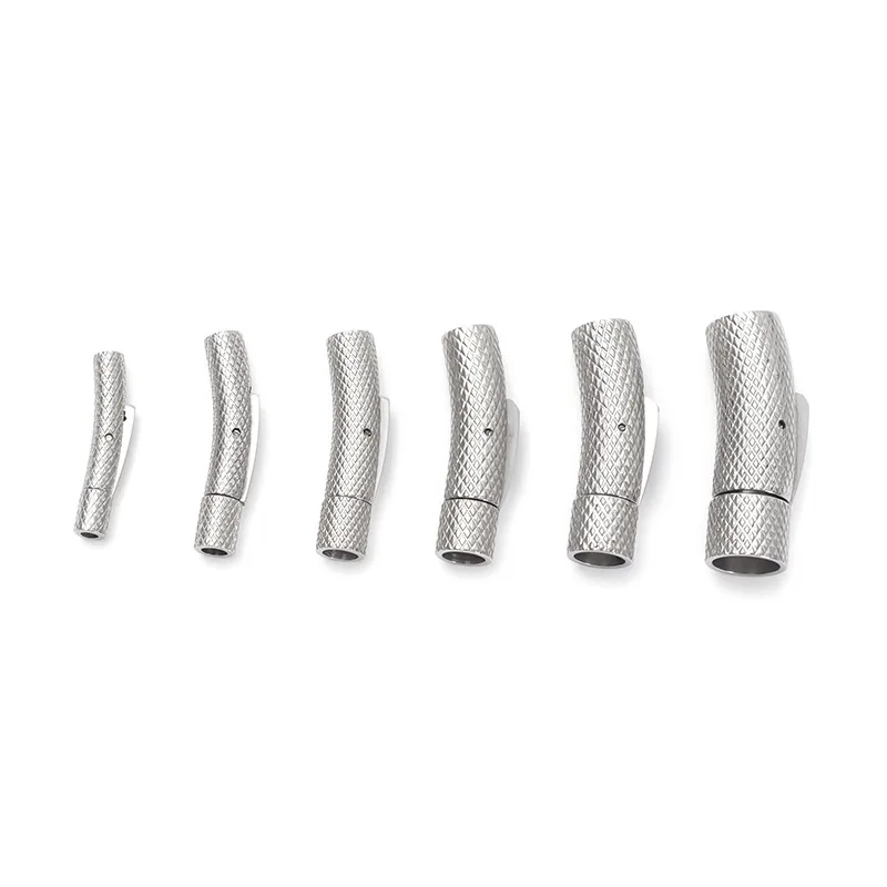 5Pcs Нержавеющая Сталь Байонет Застежка 2 мм-6 мм Крепление PushLock Шнурок Пряжка Кожа Застежки для Браслет Ювелирные Изделия Аксессуары (art.: 3920cfb7ca5df) - 3920cfb7ca5df