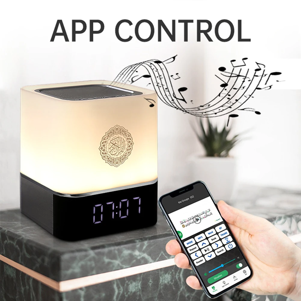 

Bluetooth Remote Control APP Control Smart Audio Bedroom Touch Sensor Night Light