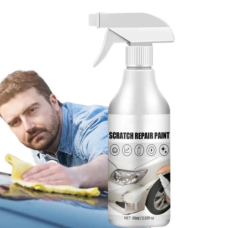 Car Scratch Repair Spray Black White Scratch Remover Car Polishing | Self-Painting Car Scratch Protection Remover Auto Car Prod