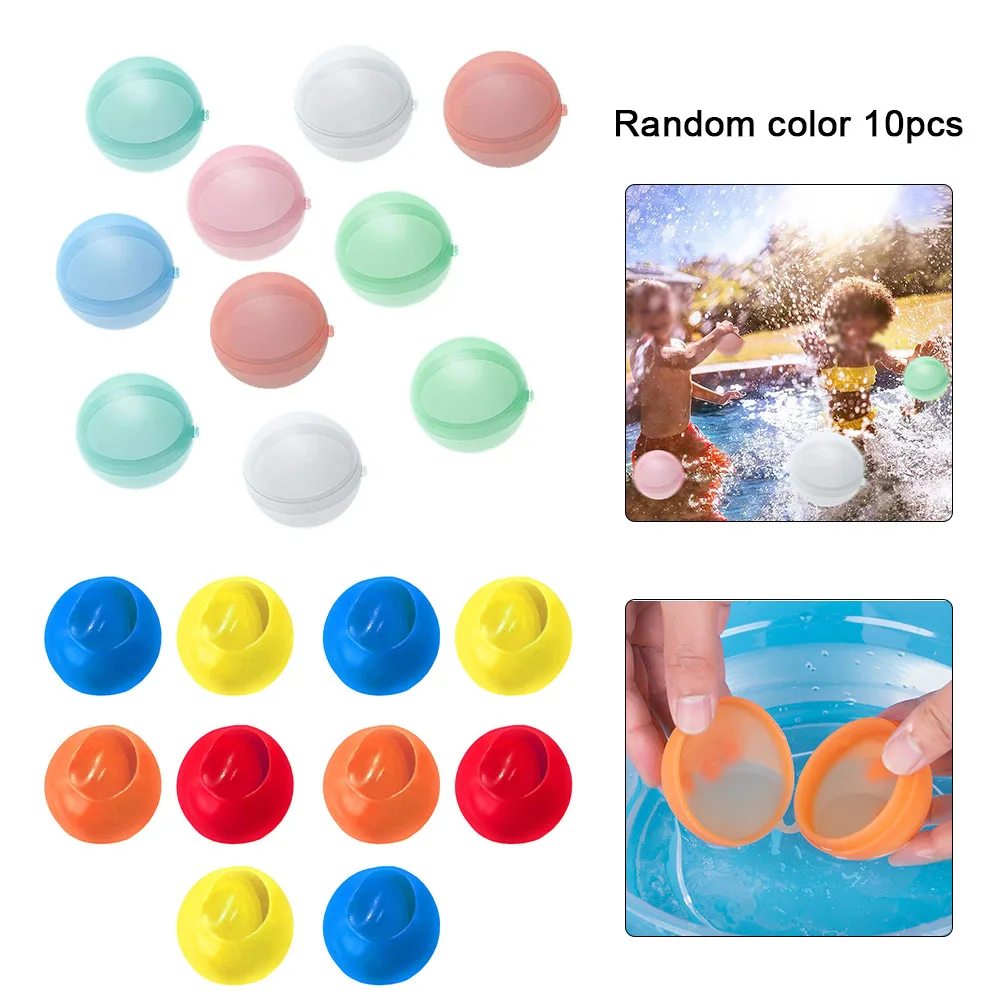 

Воздушные шары 10 шт., многоразовые летние шарики для пляжа, бассейна, вечеринок, игр на заднем дворе