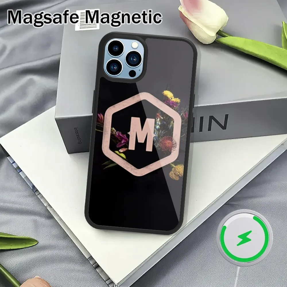 Чехол для телефона Band M-Morat Balas Perdidas iPhone 16 15 14 13 12 11 Plus Pro Max Magsafe с магнитной
