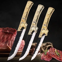 kitchen meat cleaver stainless steel boning knife chef knife slicing knife butcher knife multipurpose knives cooking tools