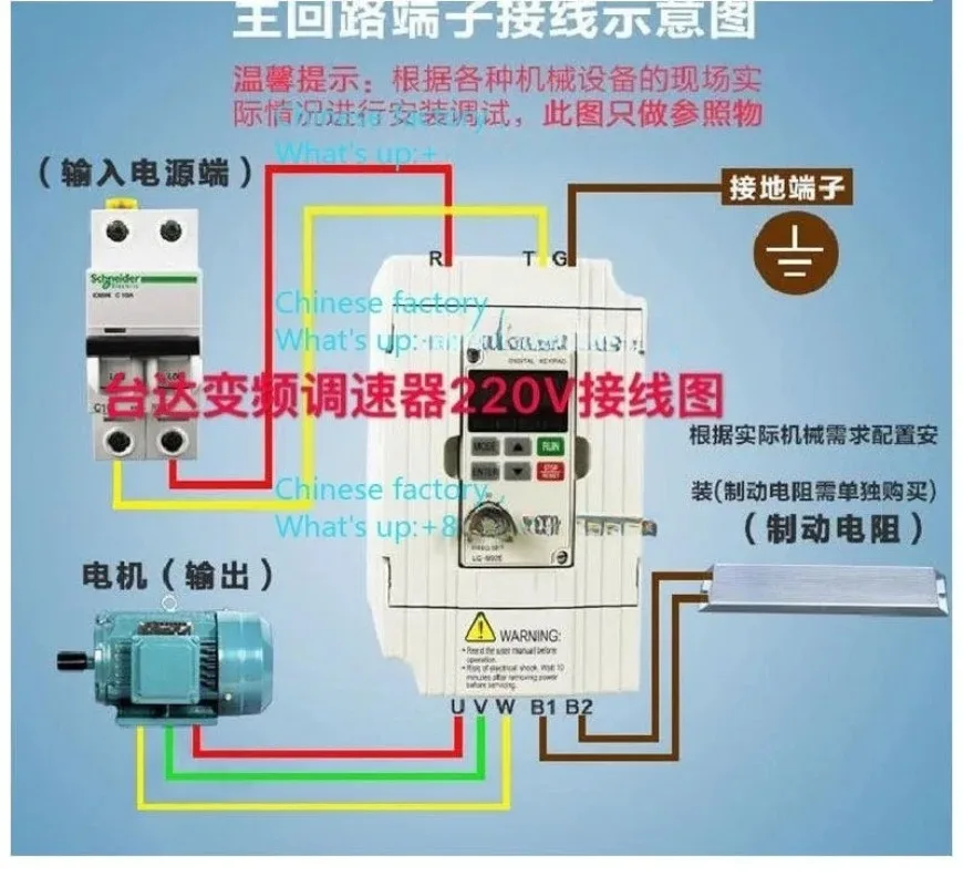 Фото Преобразователь частоты VFD-M трехфазный 1.5-22 кВт 3.7-5. 5 кВт двигатель для фрезерного станка с регулятором скорости, для водяного насоса, для гравировки №3