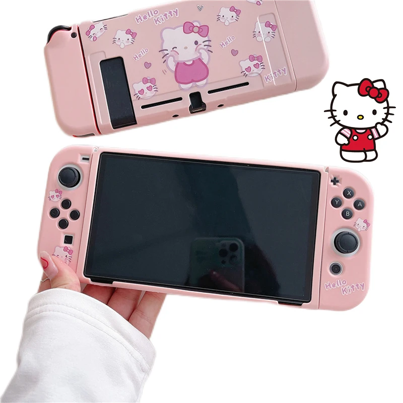 

Kawaii Original cartoon anime characters Gaming Shell Protective Cover Soft Ns Shell Silicone kids toys Gift