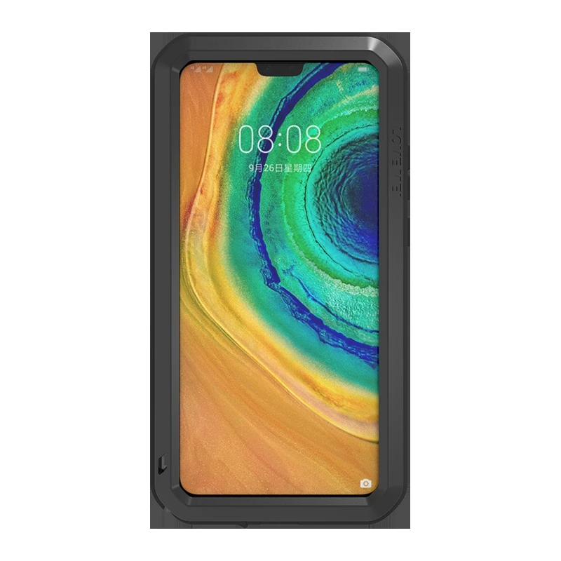 Оригинальный мощный чехол Love Mei для Huawei Mate 40 30 Pro, противоударный металлический алюминиевый чехол для Huawei Mate 30 Pro, водонепроницаемый чехол (art.: 3920d081cbc3f) - 3920d081cbc3f