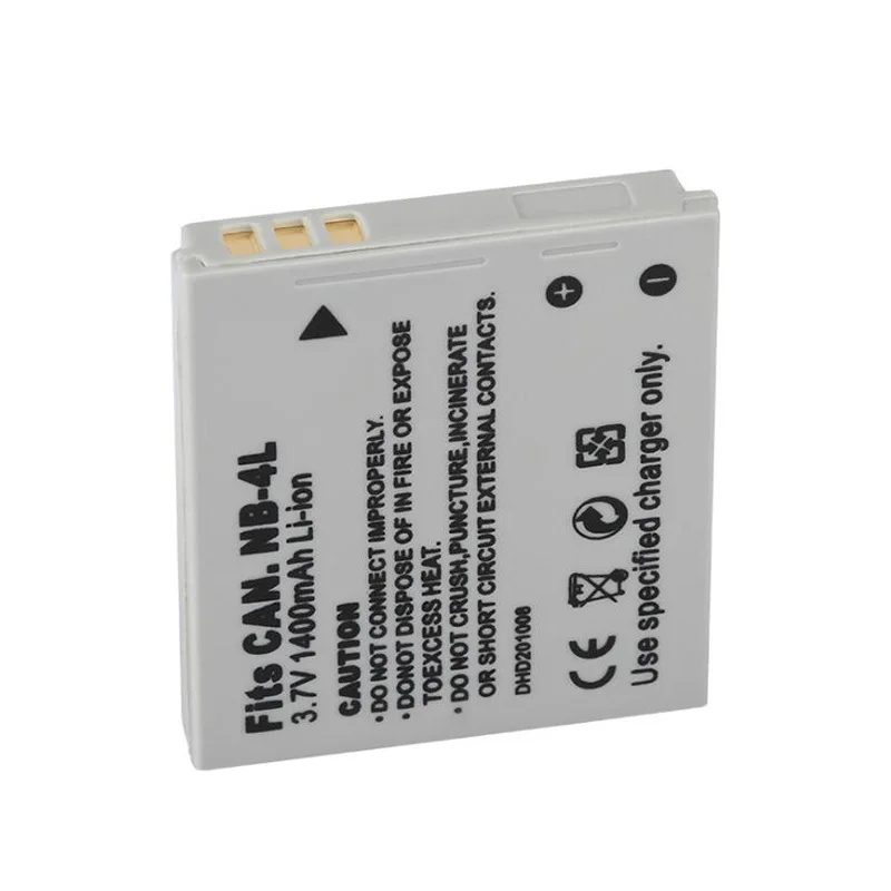 Аккумулятор NB-4L NB4L NB 4L + зарядное устройство USB для камеры Canon IXUS 30 40 50 55 60 65 80 100 Power Shot SD1000 1100 SD780 SD960 (art.: 3920d37ffb358) - 3920d37ffb358