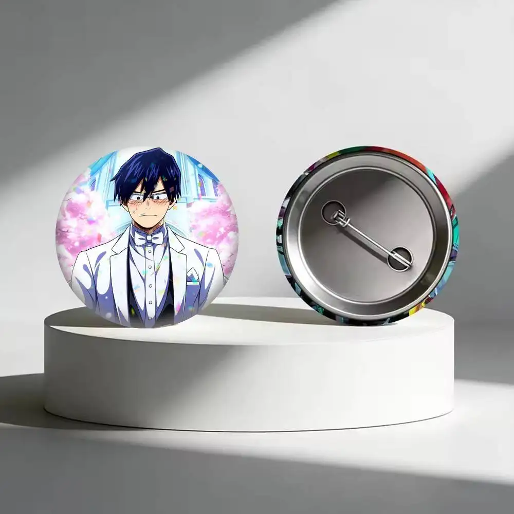Мультяшные значки T-Tenya Iida 25, 32, 44, 58, 75 мм, персонализированные круглые броши-пины, аксессуар, подарок (art.: 3920dbe006bba) - 3920dbe006bba