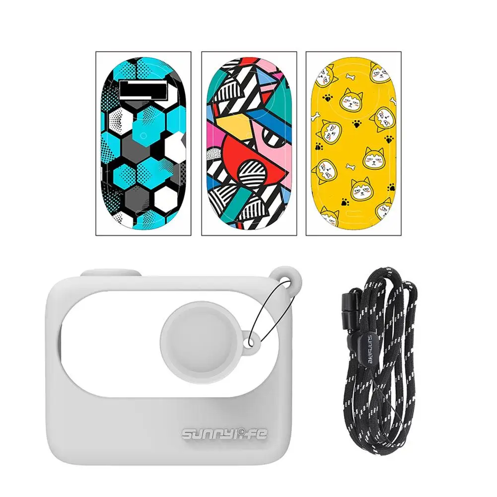

For Insta360 GO3 Silicone Case Cover Protective Case Accessories Accessories Phone Holder Body Protective Camera