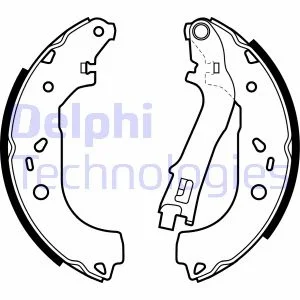 

LS1979 rear brake pad for LS1979 II III IDEA ALBEA 1,3//.
