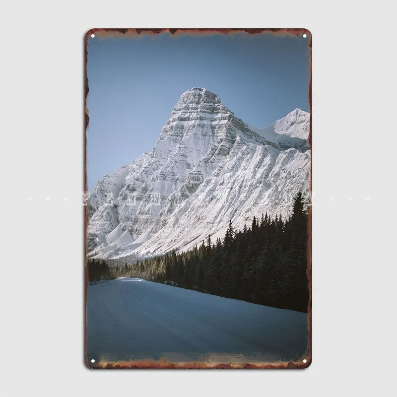 

The Frozen Forest Metal Sign Cinema Garage Designing Mural Poster Tin Sign Poster
