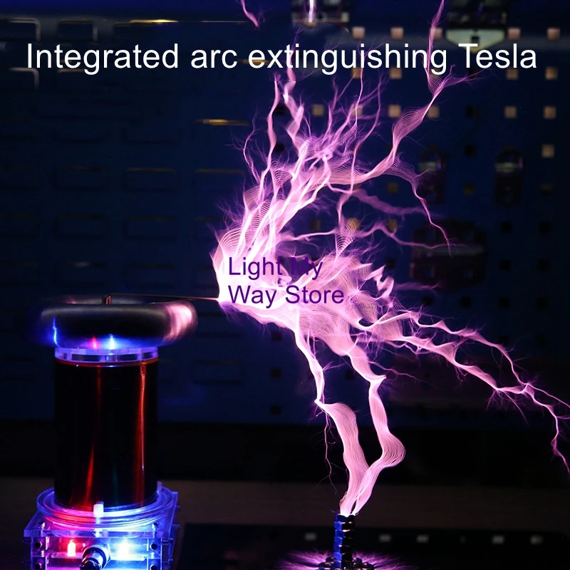 SSTC ignition lightning model finished high-frequency generator drive board diy music Tesla coil enlarge