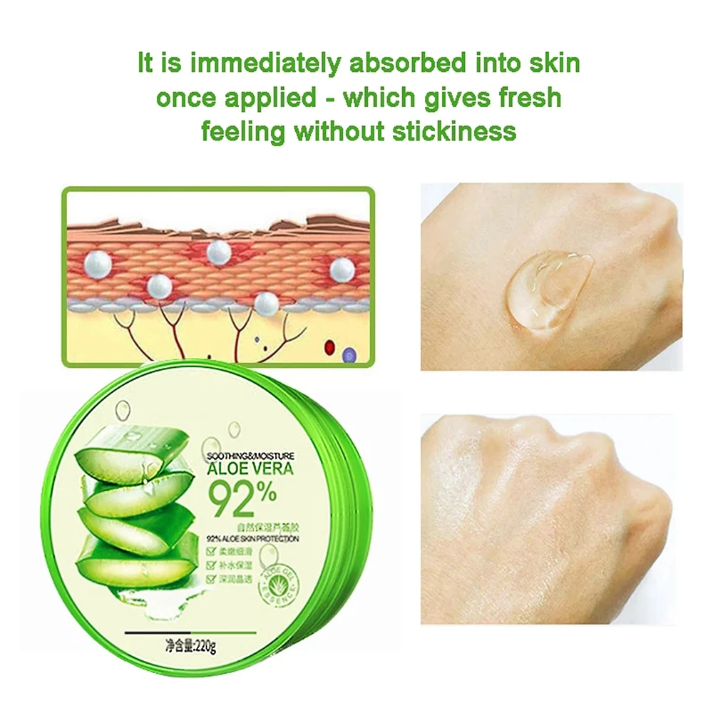 Multi Effect Repair Sunburn Spot Face Moisturizing Aloe Vera Gel Natural Creams Essence Soothing Acne Treatment Skin Care |