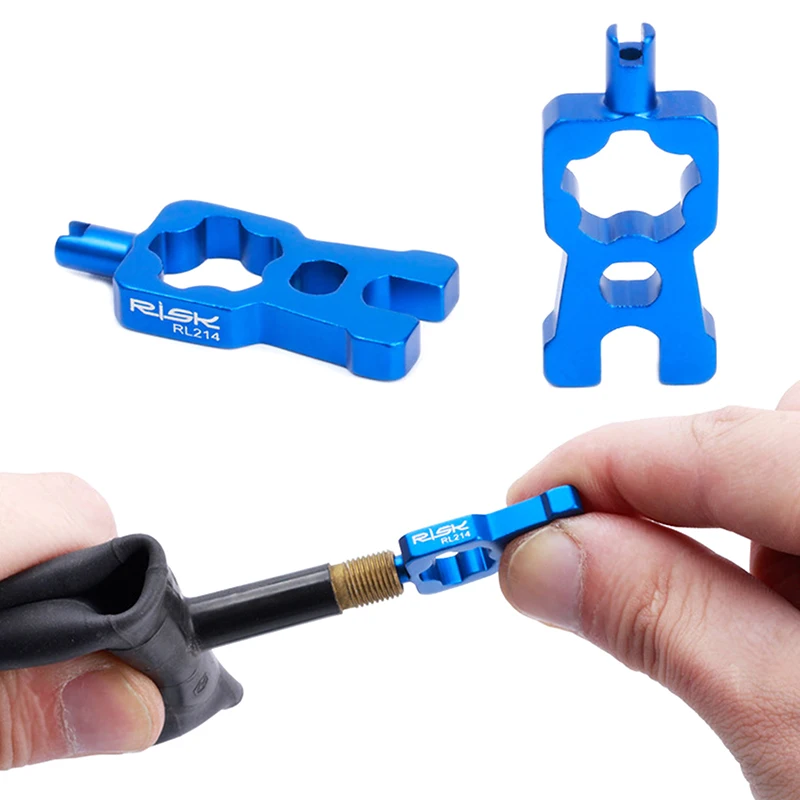 4 в 1 портативные инструменты для ремонта велосипедных клапанов ключ сердечника