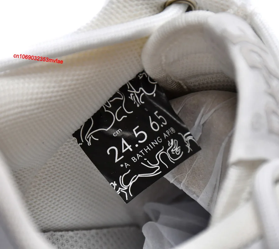 A BATHING APE x JJJJ Sta Classics Men and Women Vibe Sports Sneakers Unisex Bapesta Skateboarding Outdoor Light Walking Shoes