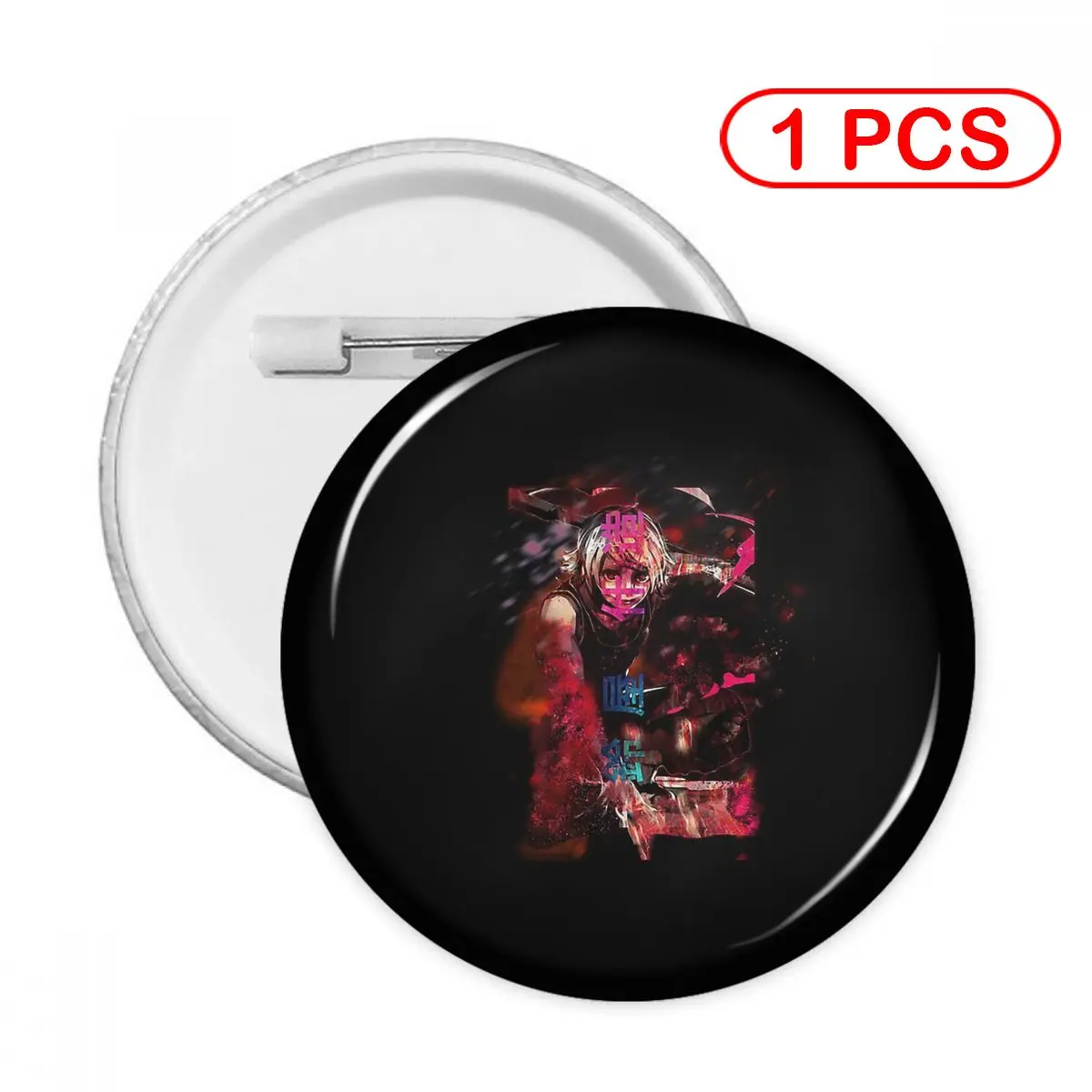 

Tokyo Ghoul Kaneki Pins Creative Brooch Jewelry Decor Metal Pin Badge Girl Child Broche Button Clothes Gift
