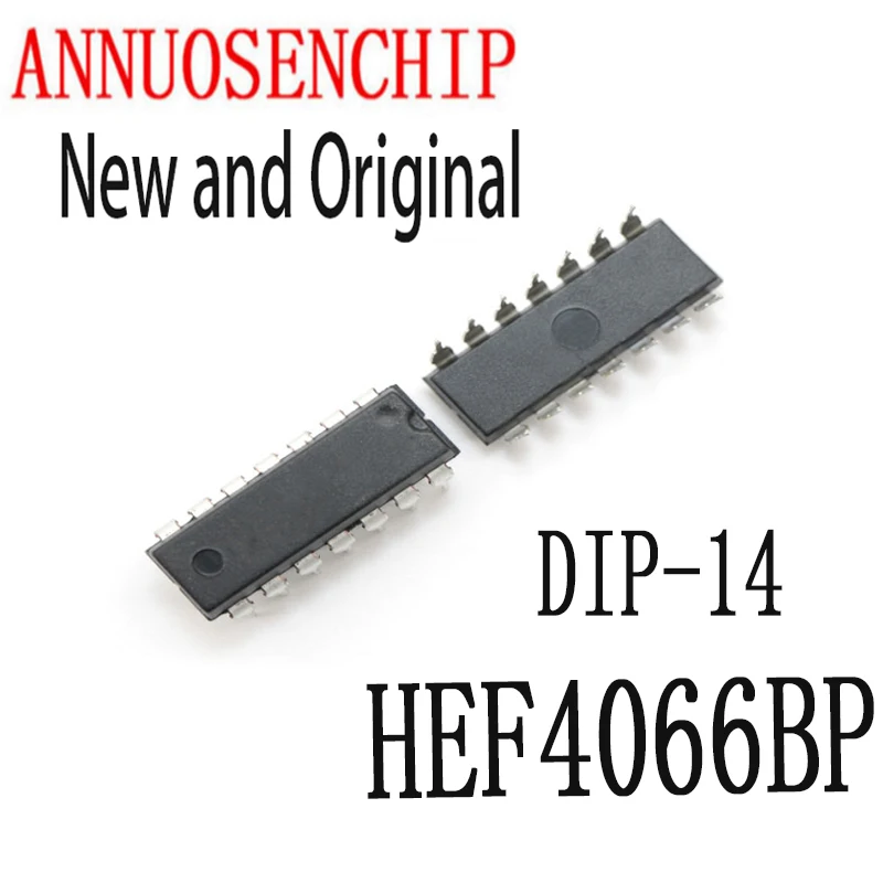 10 шт. новые и оригинальные DIP-14 4066 DIP14 HEF4066 DIP HEF4066BP