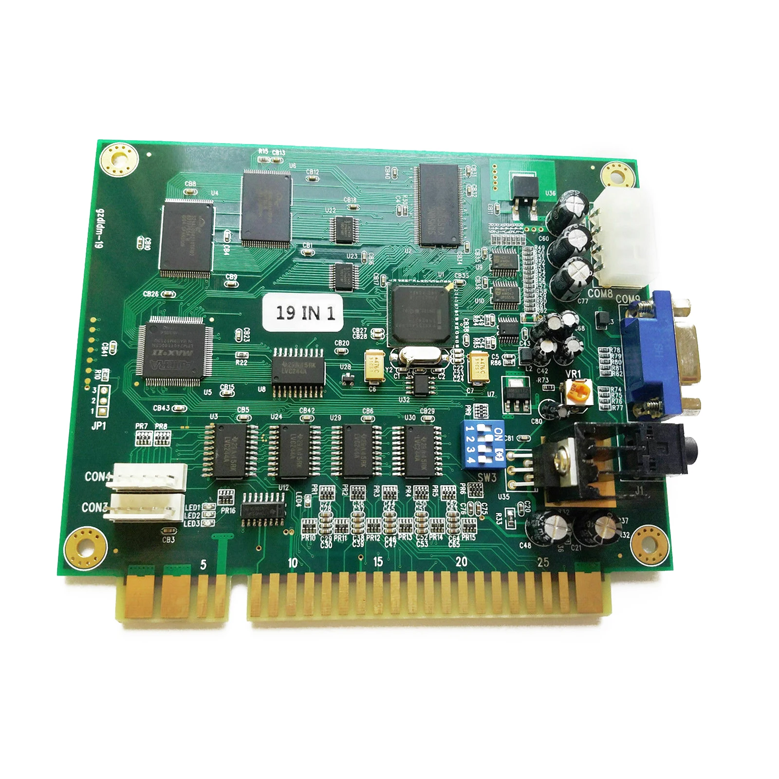 

Horizontal Multicade Arcade Multigame Board FOR JAMMA Video Game PCB Arcade Classic Game VERTICAL PCB 19 IN 1 Board