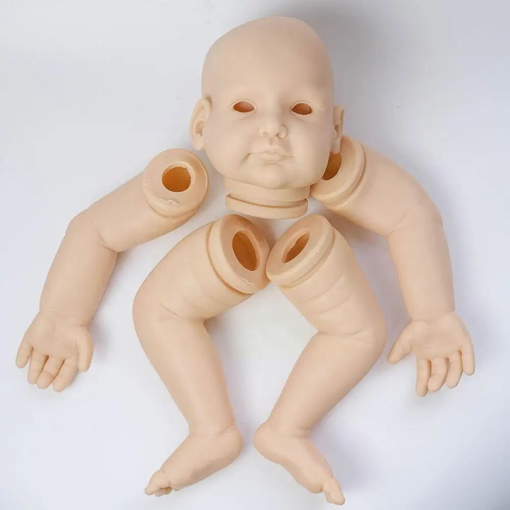

22 Inches Cute Baby Kit Soft Silicone Color Unfinished Parts Unassembled M8k1