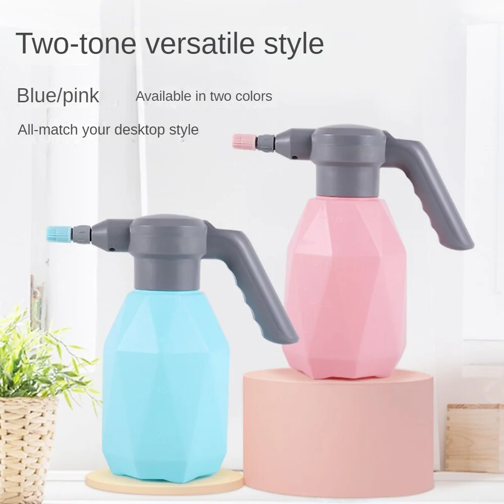 2L Electric Spray Bottle Gardening Rechargeable Automatic Watering Can Household Sprayer With Adjustable Nozzle Sprinkler