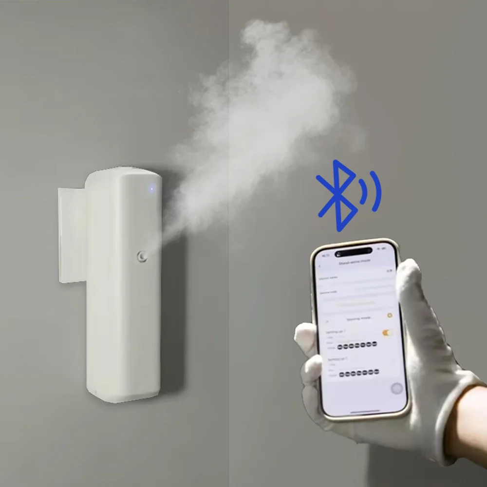 Фото Аромадиффузор TEABLUM с обхватом 300 м³, электрический, Bluetooth, для дома, освежитель воздуха, подключаемый к розетке №3