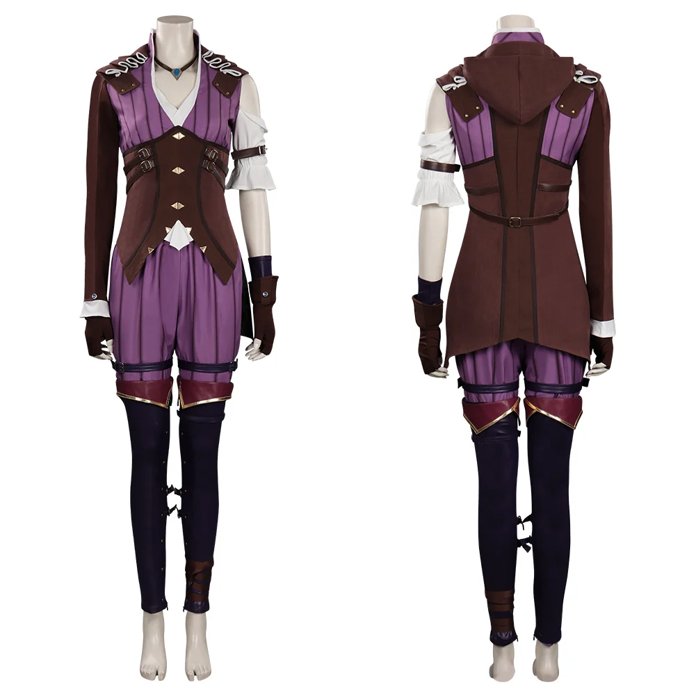 

Arcane: LoL Caitlyn Cosplay Costume Outfits Halloween Carnival Suit