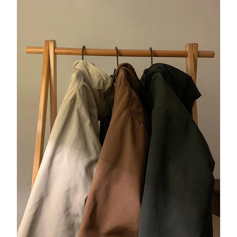 Winter Jacket Men Warm Fashion 4-color Thicken Hooded Jacket Men Streetwear Korean Loose Thick Short Coat Mens Parker M-3XL