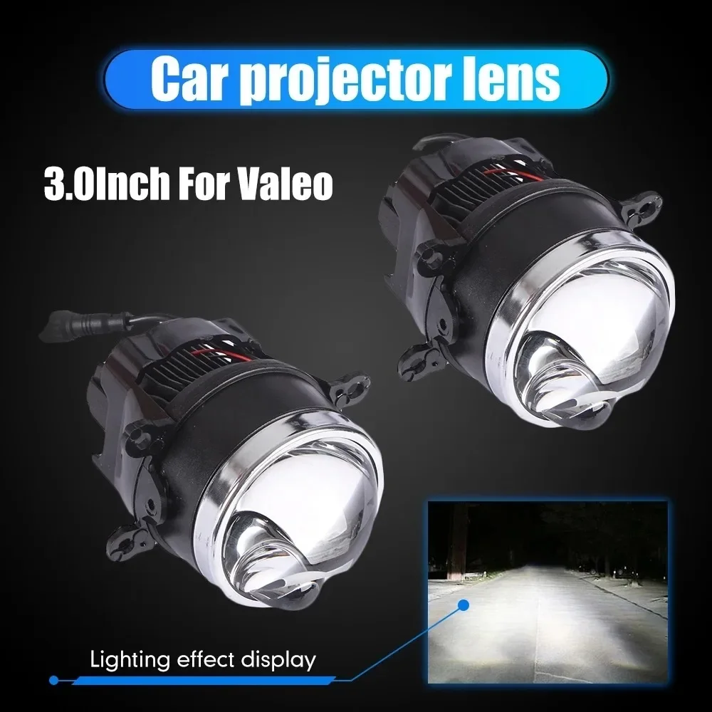 

Easy Install Plug and Play 6000K LED Headlight Bi LED Laser Projector Lens for Volkswagen Toyota Nissan Valeo