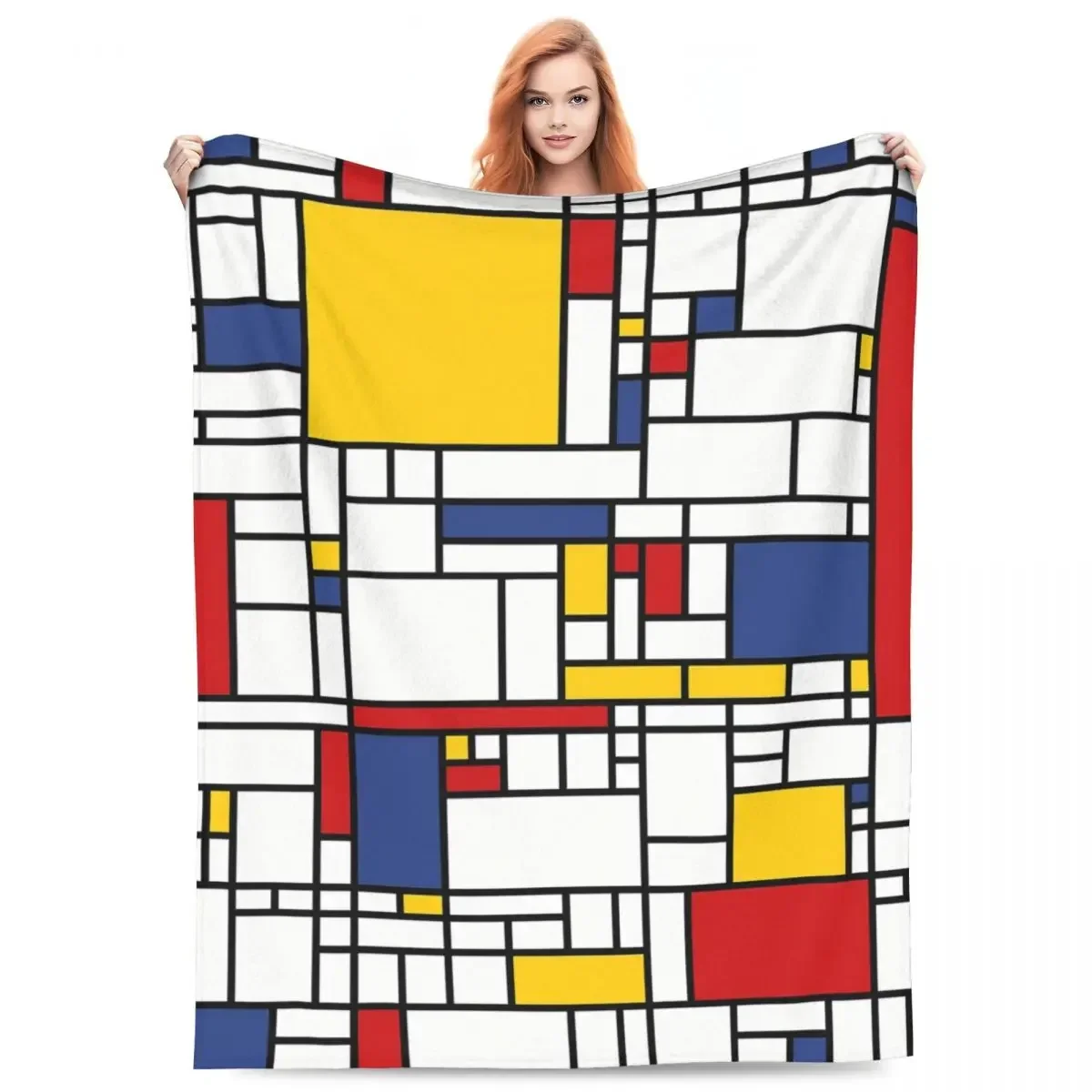 

Piet Mondrian Плюшевое одеяло