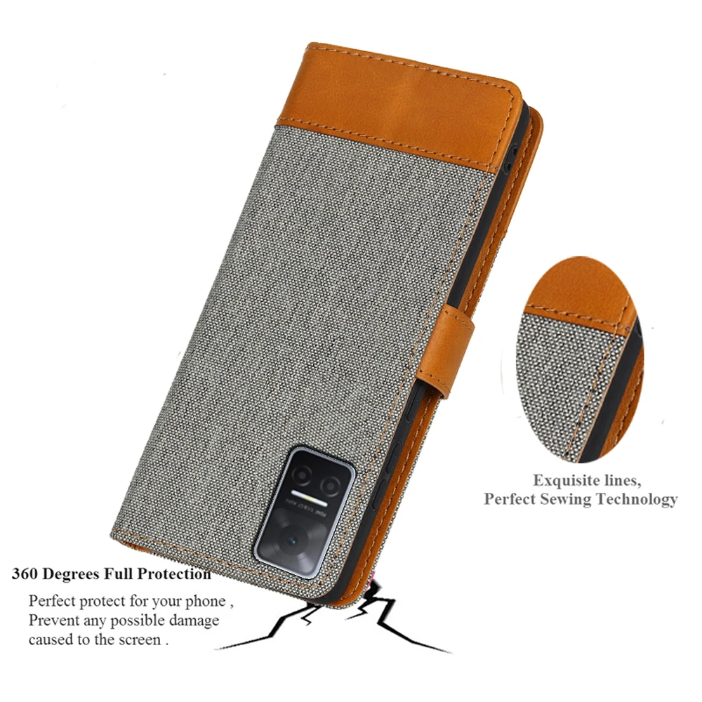 Чехол-бумажник с откидной подставкой для Motorola Moto G24 Funda Coque PU кожаные флип-Чехлы Capa