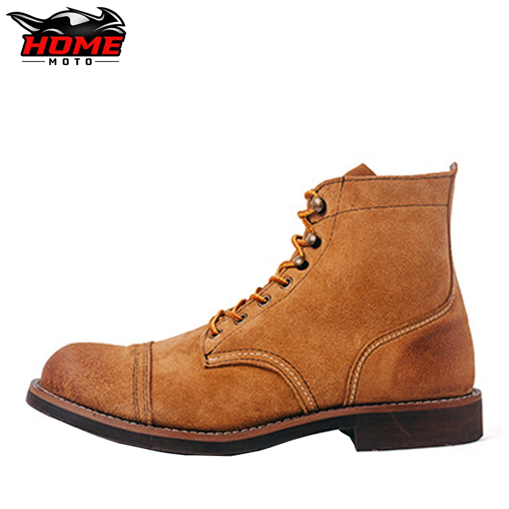 

Waterproof Motorcycle Boots Leather Motorcycle Protective Boots Motorcycle Men's Boots Motocross Shoes Motorcycle Equipment