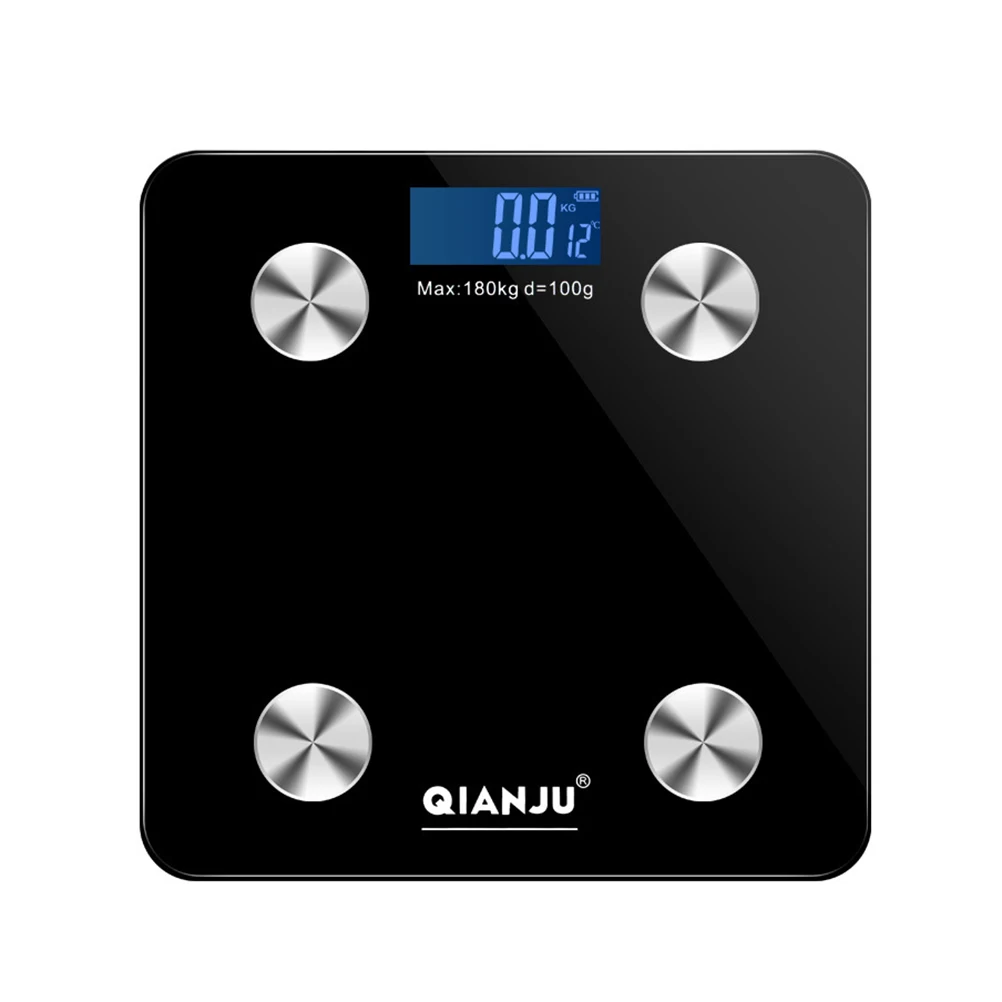 

1pc Weight Scale Precision Exquisite Household Intelligent Functional Weight Scale Body Fat Scale for Workshop Home Office