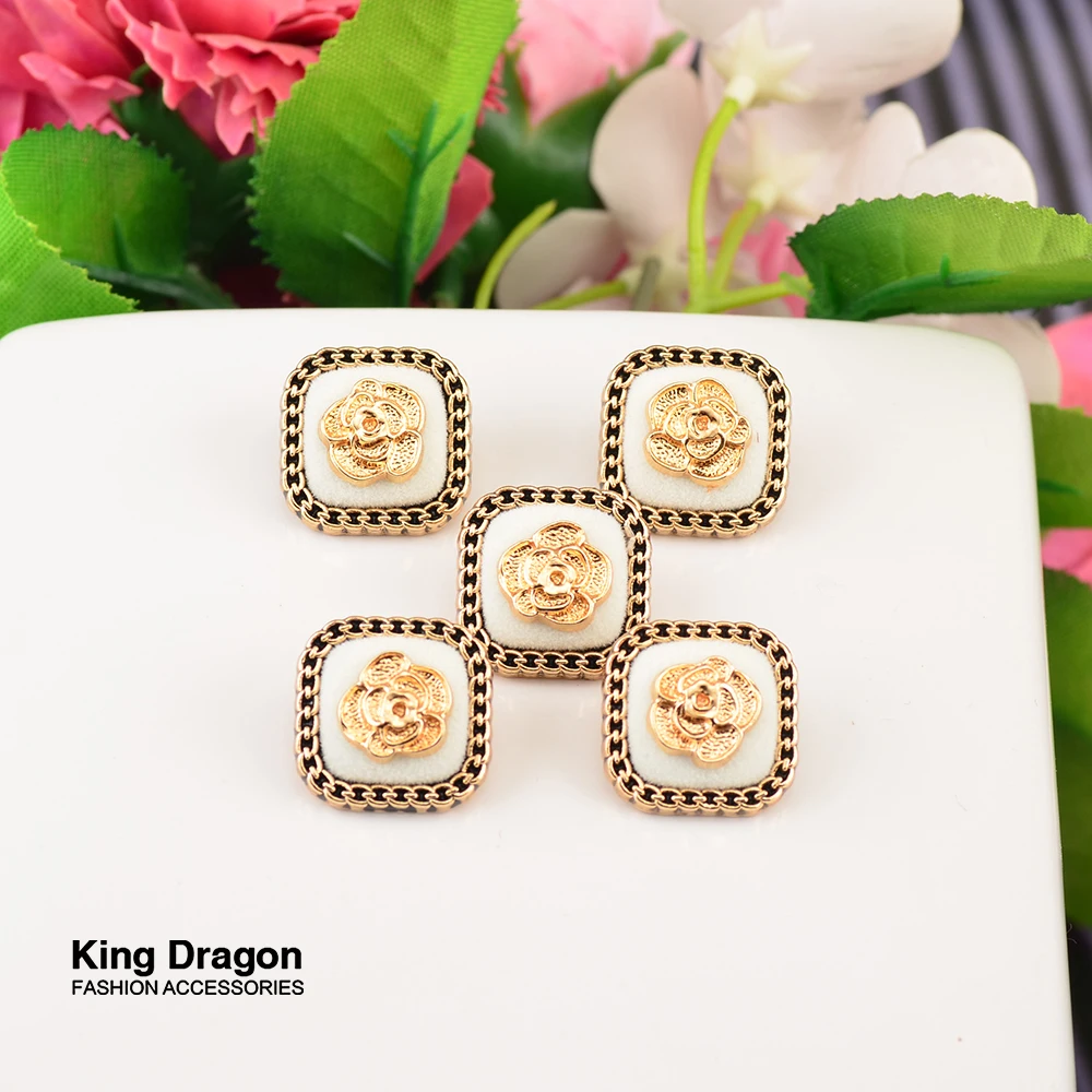 6 шт. квадратные пуговицы для одежды