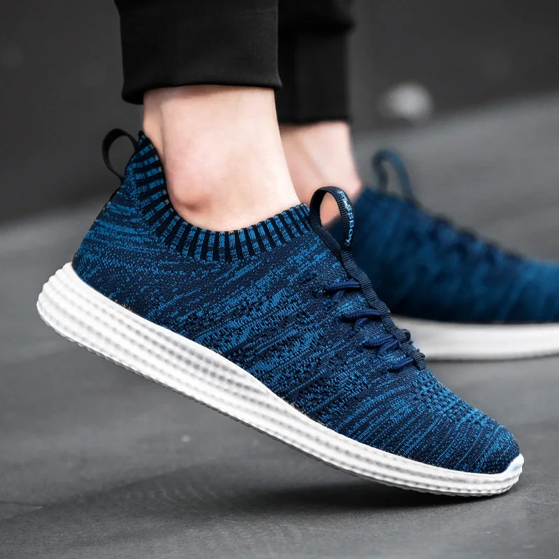 

Fashionable Men's Breathable Sports Shoes Lace-up Men's Shoes Lightweight Couple Shoes Walking Casual Shoes Zapatillas Hombre