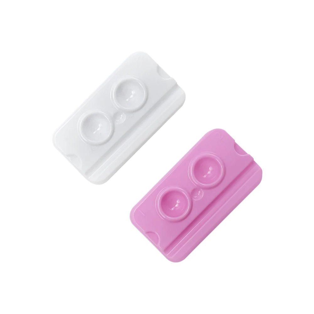 100 шт./пакет колодец для смешивания зубов склеивания композитные клейкие лотки 2