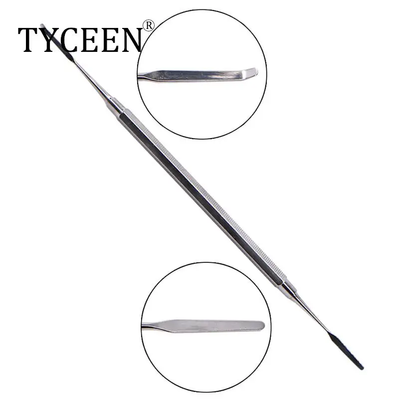 

Зубная композитная Смола нож-триммер, шпатель для светоотверждения, Гравировальный нож, двусторонний, из нержавеющей стали, хирургические ...