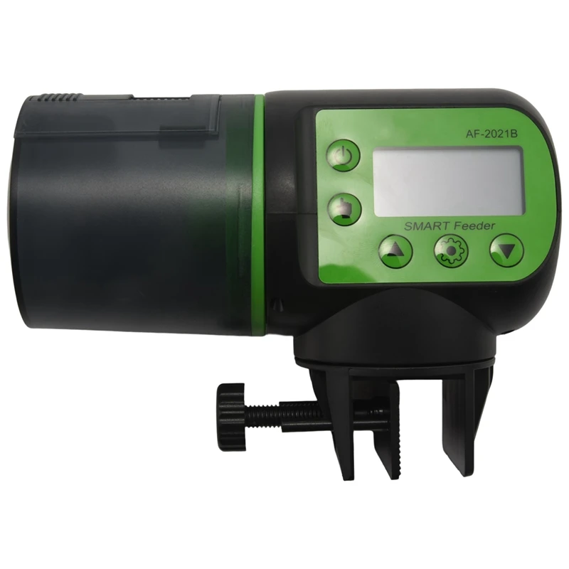 

Fish Tank Automatic Feeder Aquarium Fish Tank Feeder Timer Pet Feeding Dispenser LCD Display