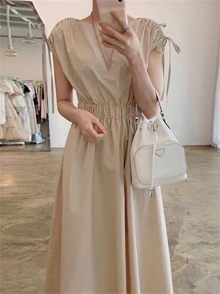 

Summer Women Dress Shirt Dress Long Evening Female Vintage Maxi Party Oversize Beach Woman Dresses Casual Elegant Prom White