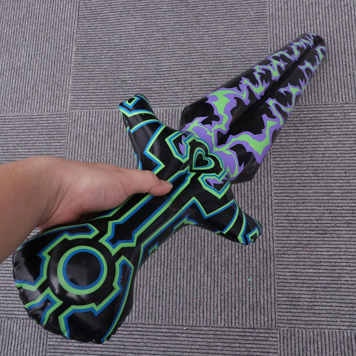 

2pcs Funny Party for Child Boy (Fluorescent Green Sword, Fluorescent)