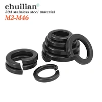 2 5pcs spring lock washer m3 m4 m5 m6 m8 m10 m12 m14 m16 m18 m20 m22 m24 m27 m30 carbon steel material blackening washer
