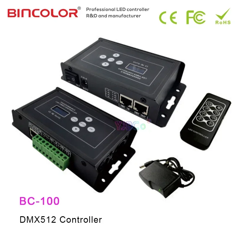 Беспроводной Радиочастотный дистанционный переключатель DMX512/SPI для