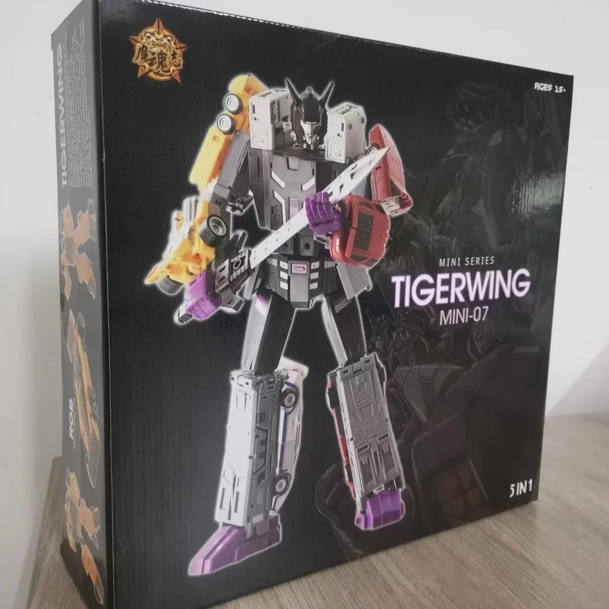 Трансформирующиеся игрушки, малый масштаб, 12 см, набор 5 в 1, MH STUNTICONS, Менасор, Мотормастер, ДедЭнд, Брейкдаун, Уайлдрайдер, фигурка-модель. (art.: 3920dabb0aa3a) - 3920dabb0aa3a