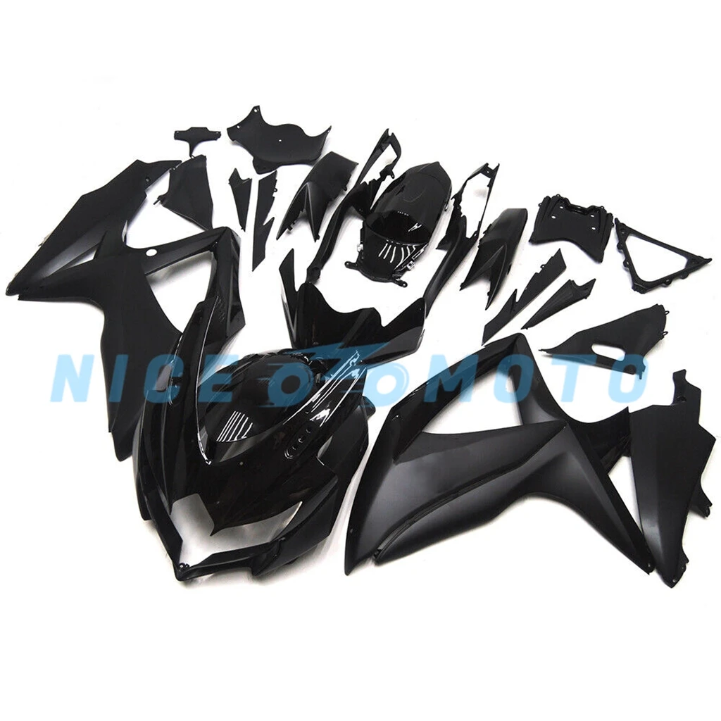 Аксессуары для мотоциклов комплект обтекателей SUZUKI GSXR600 750 2008 2009 2010 черный GSXR750 08 09