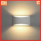 Настенные светильники XIAOMI, современные светодиодные комнатные лампы с гипсом, для гостиной, спальни, домашнего коридора